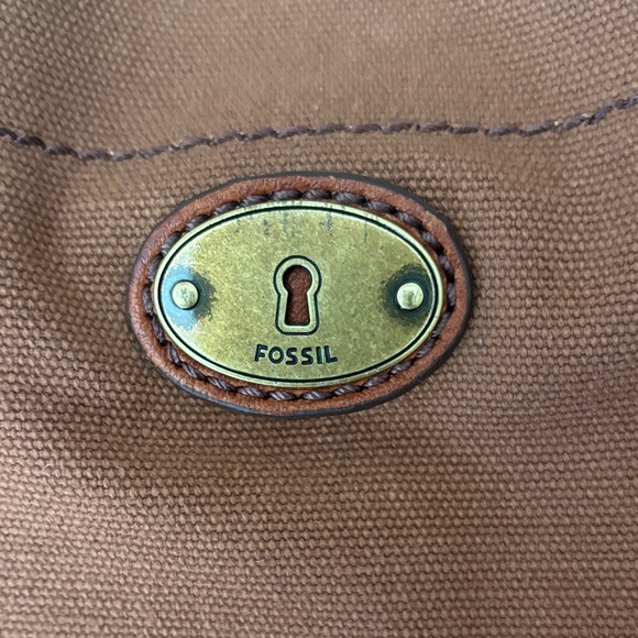 Fossil Women's Shoulder Bag in Brown, Pink, and Blue - Picture 3 of 6